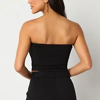 Bold Elements Womens Straight Neck Sleeveless Bandeau