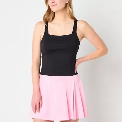 Xersion EverUltra Womens Sleeveless Bandeau Shelf Bra Tank Top