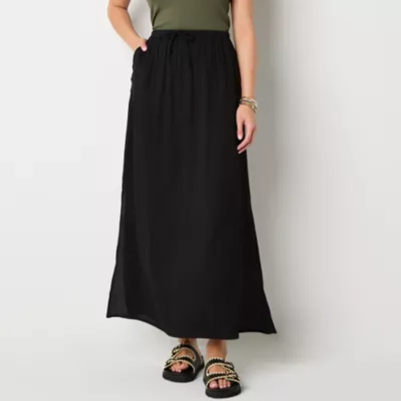 a.n.a Womens Maxi Skirt