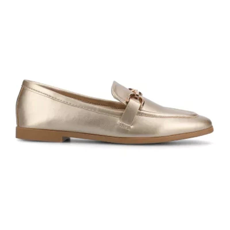 Journee Collection Mizza Womens Square Loafers