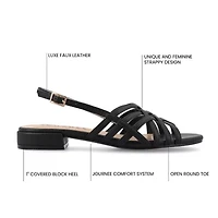 Journee Collection Womens Cassandra Heeled Sandals