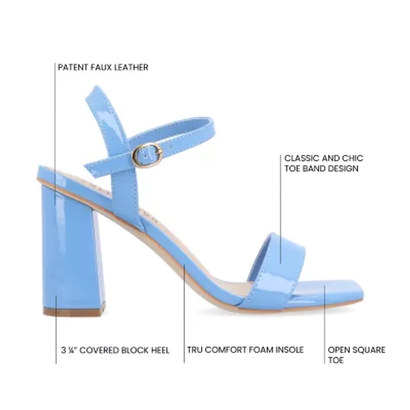 Journee Collection Womens Tivona Heeled Sandals