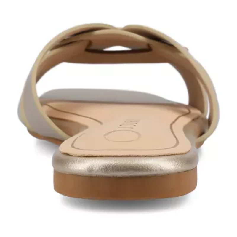 Journee Collection Womens Arrina Flat Sandals