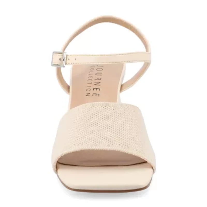 Journee Collection Womens Evylinn Heeled Sandals Wide Width