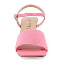 Journee Collection Womens Evylinn Heeled Sandals Wide Width