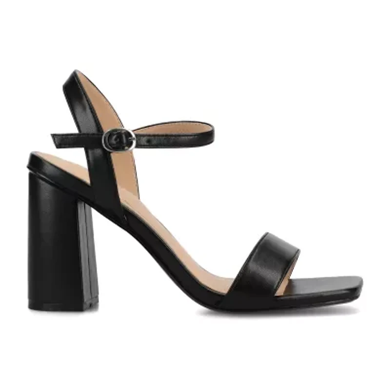 Journee Collection Cloudsteppers Womens Tivona Heeled Sandals