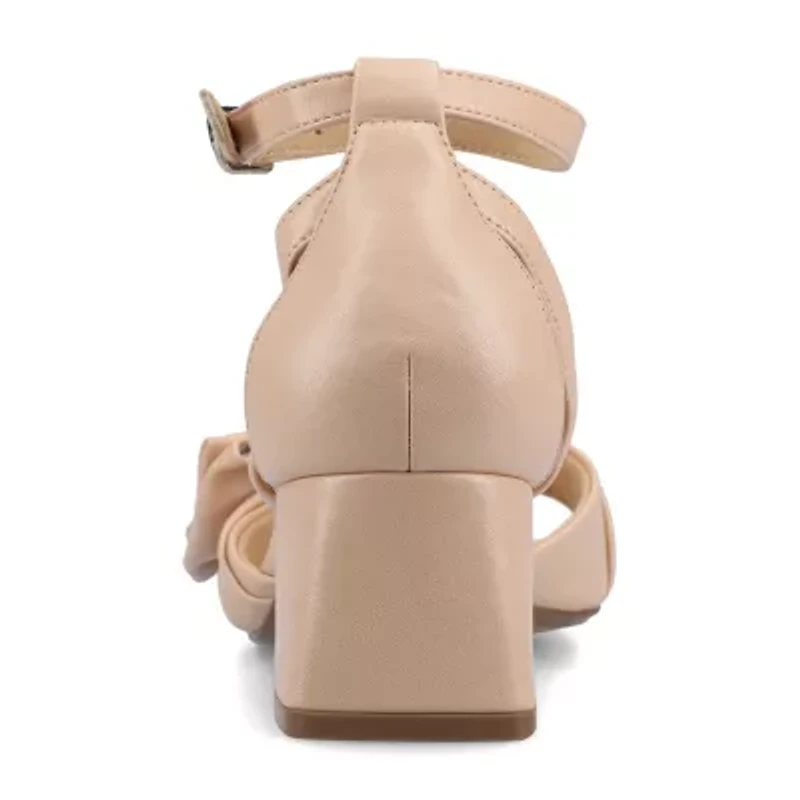 Journee Collection Womens Zevi Heeled Sandals