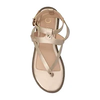 Journee Collection Womens Tangie Ankle Strap Flat Sandals