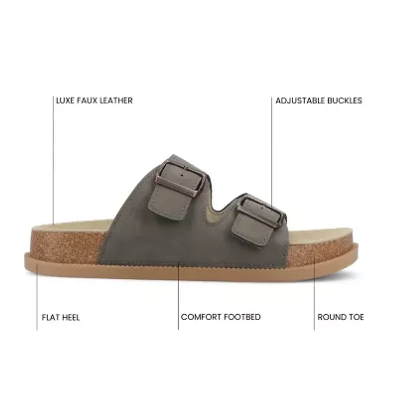 Journee Collection Womens Tula Flat Sandals