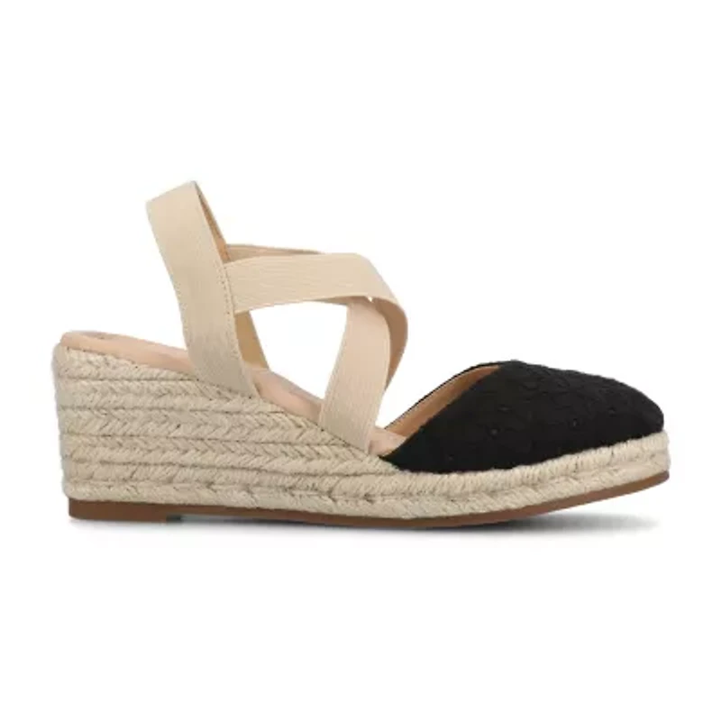Journee Collection Womens Ashlee Wedge Sandals