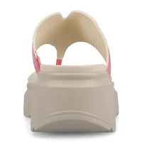 Journee Collection Womens Carah Wedge Sandals