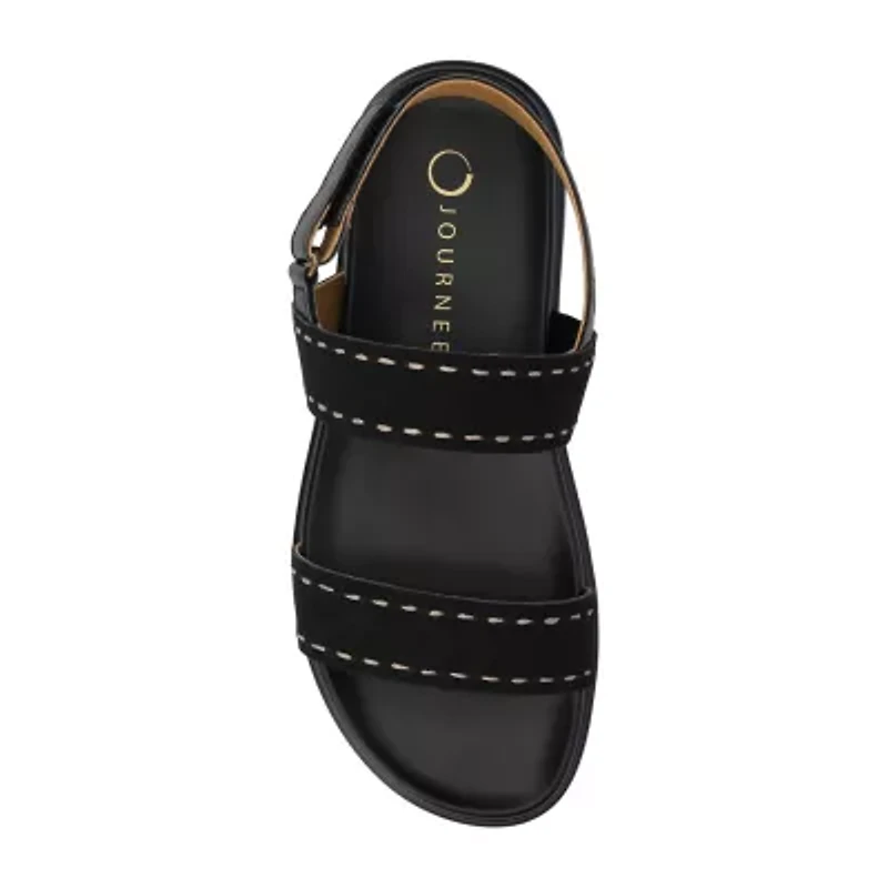 Journee Collection Womens Milie Flat Sandals