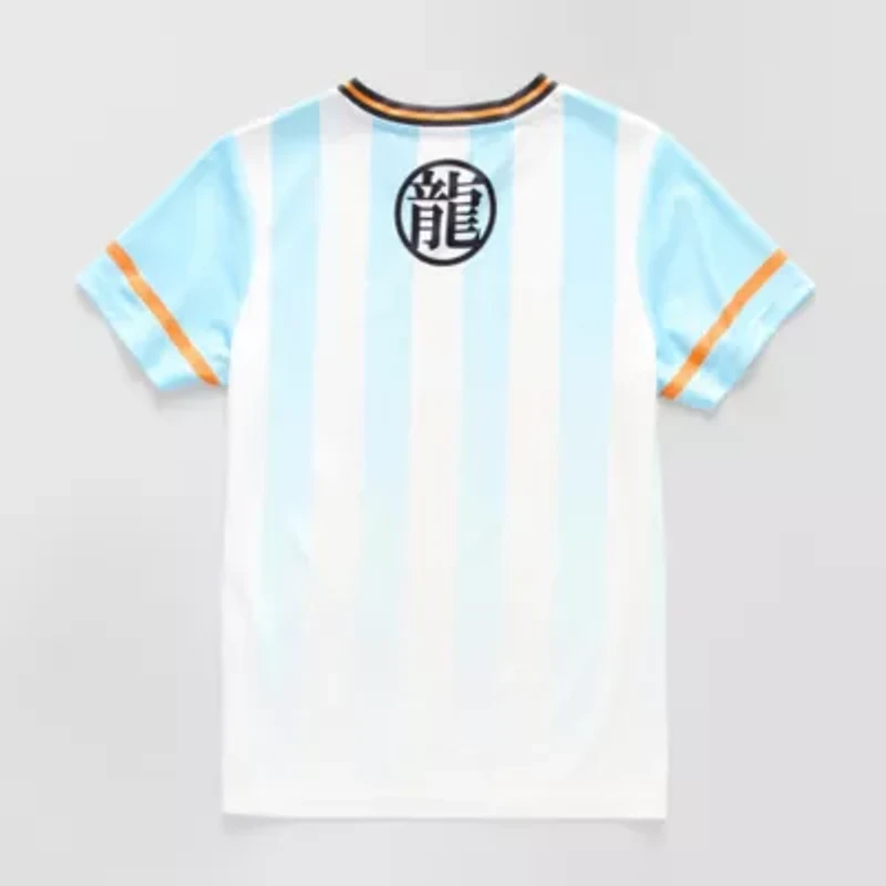 Little & Big Kid Boys V Neck Dragon Ball Z Short Sleeve Jersey