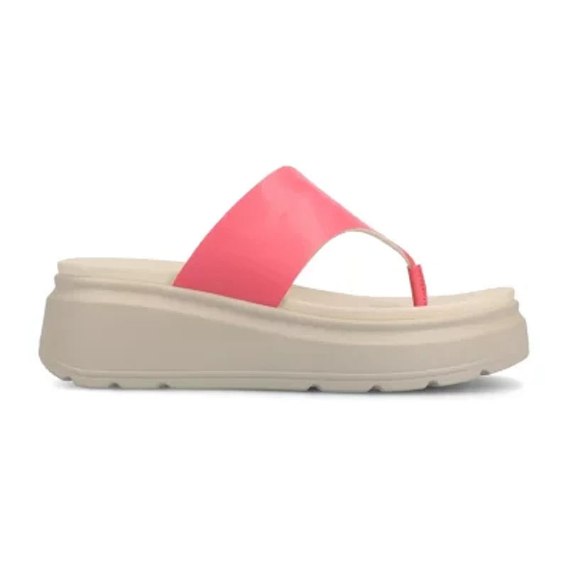 Journee Collection Womens Carah Wedge Sandals