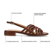 Journee Collection Womens Cassandra Flat Sandals
