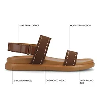 Journee Collection Womens Milie Flat Sandals