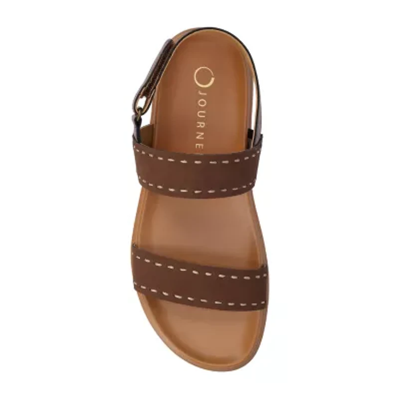 Journee Collection Womens Milie Flat Sandals