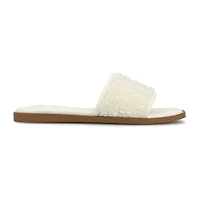 Journee Collection Womens Precly Flat Sandals