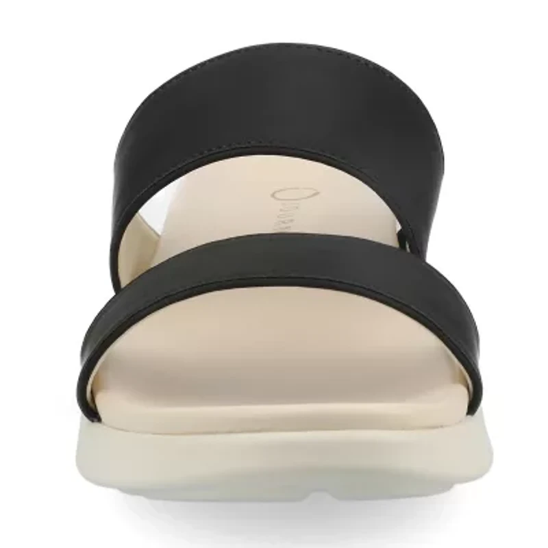 Journee Collection Womens Janis Flat Sandals