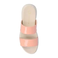 Journee Collection Womens Janis Flat Sandals