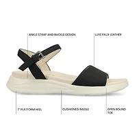 Journee Collection Womens Jaylee Flat Sandals