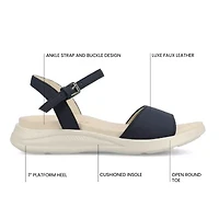 Journee Collection Womens Jaylee Flat Sandals