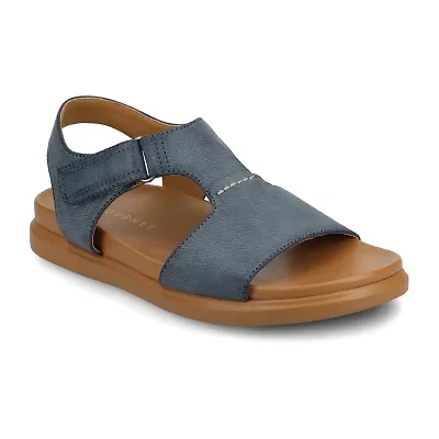 Journee Collection Womens Mira Flat Sandals