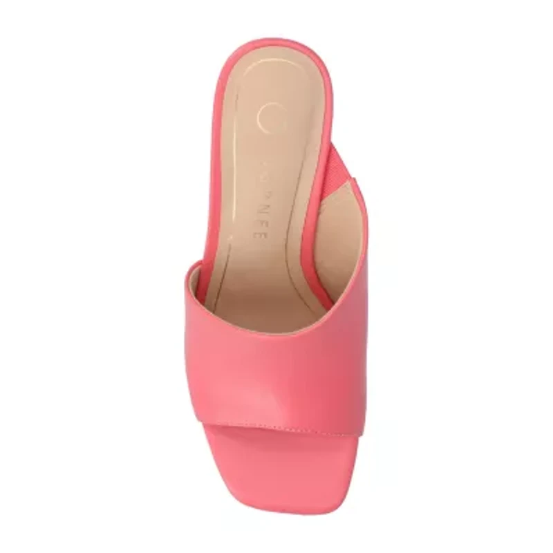 Journee Collection Womens Clementine Wedge Sandals