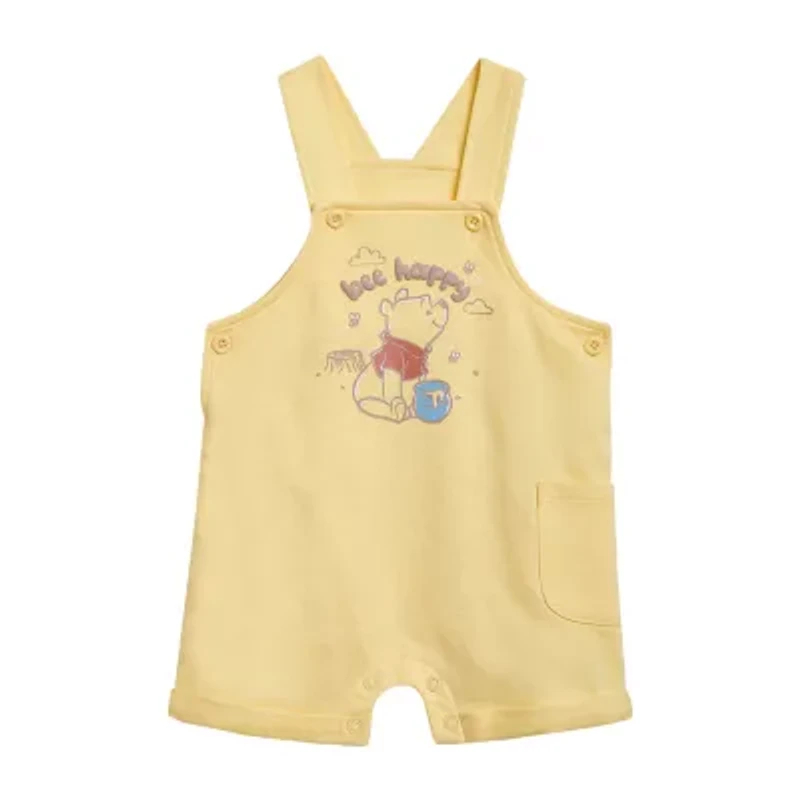 Disney Baby Boys 2-pc. Winnie The Pooh Shortall Set