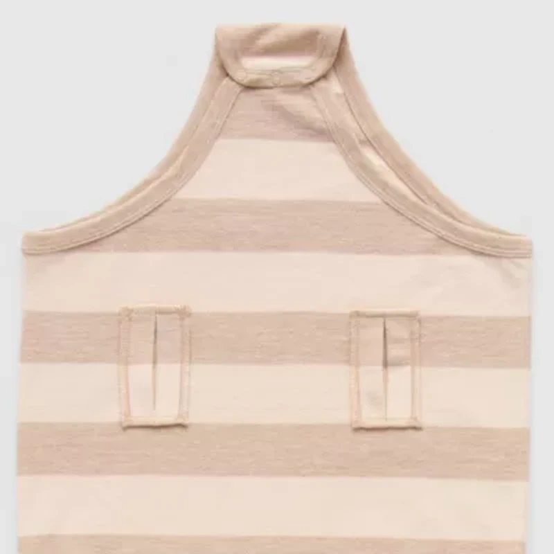 Thereabouts Little & Big Kid Boys Bodysuit Closure Easy-on + Easy-off Adaptive Crew Neck Short Sleeve