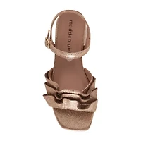Madden Girl Roslyn Little & Big Kid Girls Square Open Toe Block Heel Pumps