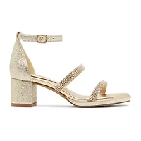 Madden Girl Sidra Little & Big Kid Girls Round Open Toe Block Heel Pumps