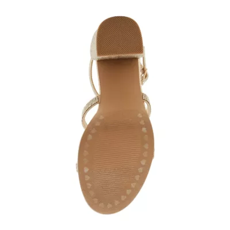 Madden Girl Sidra Little & Big Kid Girls Round Open Toe Block Heel Pumps