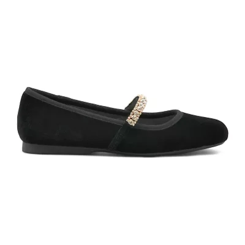 Mootsies Tootsies Euphoria Womens Square Closed Toe Slip-On Shoe