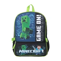 Licensed Minecraft 5-Piece Backpack Set