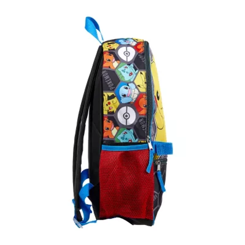 Licensed Pokemon 5-Piece Backpack Set
