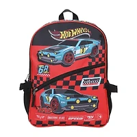 Licensed Hot Wheels 5-Piece Backpack Set