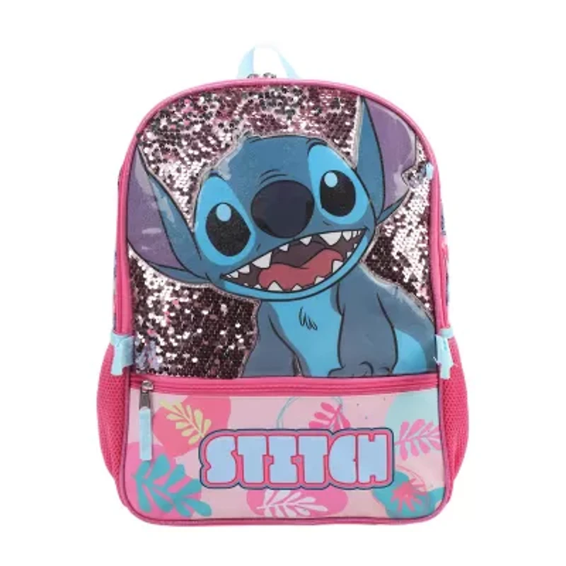Licensed Disney Stitch 5-Piece Backpack Set