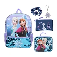 Licensed Disney Frozen 5-Piece Backpack Set