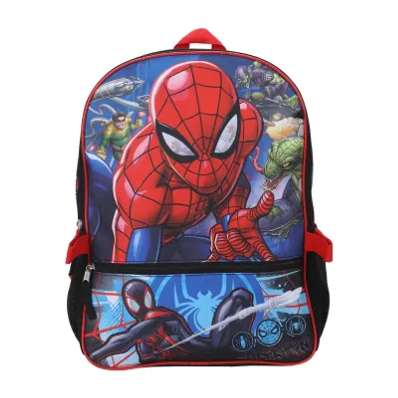 Licensed Marvel Spiderman 5-Piece Backpack Set