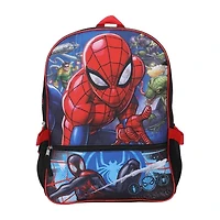 Licensed Marvel Spiderman 5-Piece Backpack Set