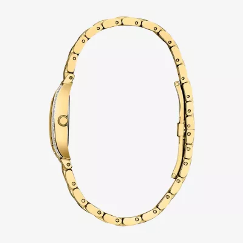 Citizen Womens Gold Tone Stainless Steel Bracelet Watch Eg7112-59e