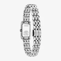 Citizen Womens Silver Tone Stainless Steel Bracelet Watch Eg7110-54y