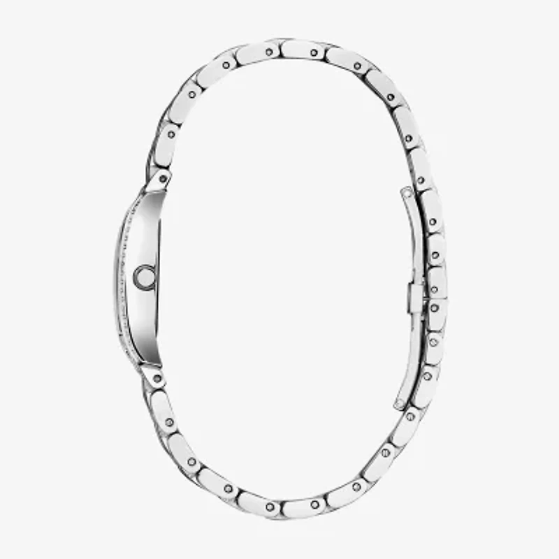 Citizen Womens Silver Tone Stainless Steel Bracelet Watch Eg7110-54y