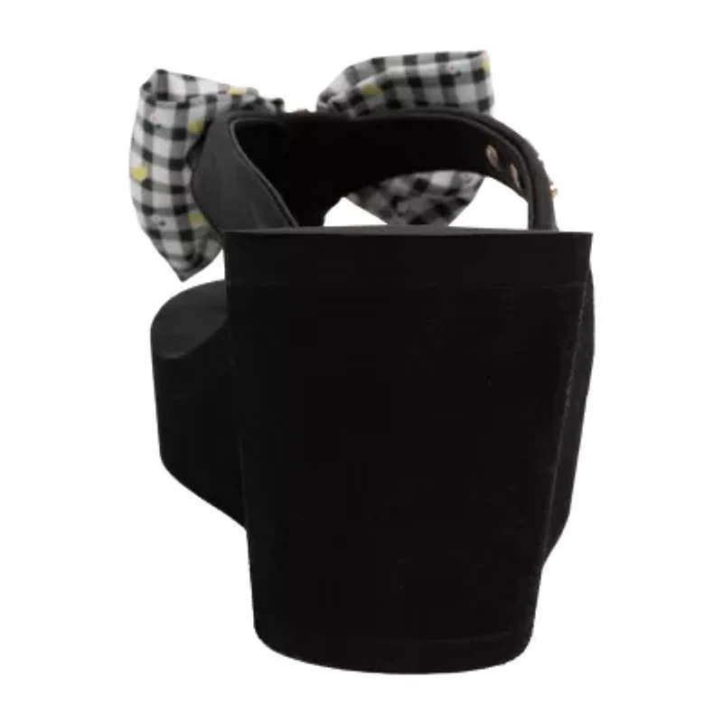 Juicy Couture Womens Undine 2 Wedge Sandals