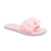 Juicy Couture Womens Yates Flat Sandals