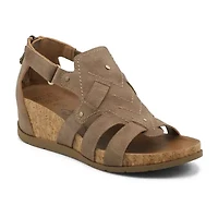 Mootsies Tootsies Womens Babette Wedge Sandals