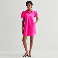 Sam And Jess Womens Short Sleeve Shift Dress