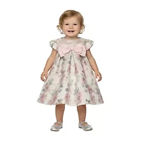 Bonnie Jean Baby Girls Short Sleeve A-Line Dress