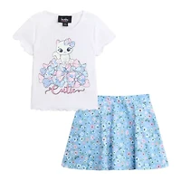 Knit Works Toddler Girls 2-pc. Skirt Set